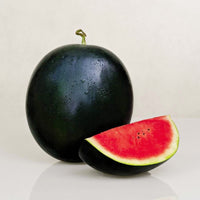 Densuke Watermelon Seeds Rare Black Japanese Melon Sweet, Crisp, and Premium Variety
