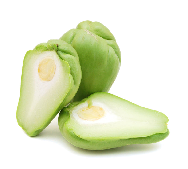 Round Chayote Vegetable Seeds – Globose Green Variety for Home Gardening