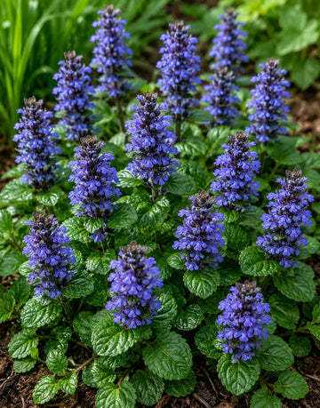 Bugle Ajuga reptans seeds for ornamental ground-cover gardening