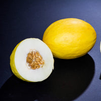 Canary Bright Yellow Melon Seeds for Planting – Heirloom, Non-GMO, Easy to Grow, Sweet Yellow Flesh