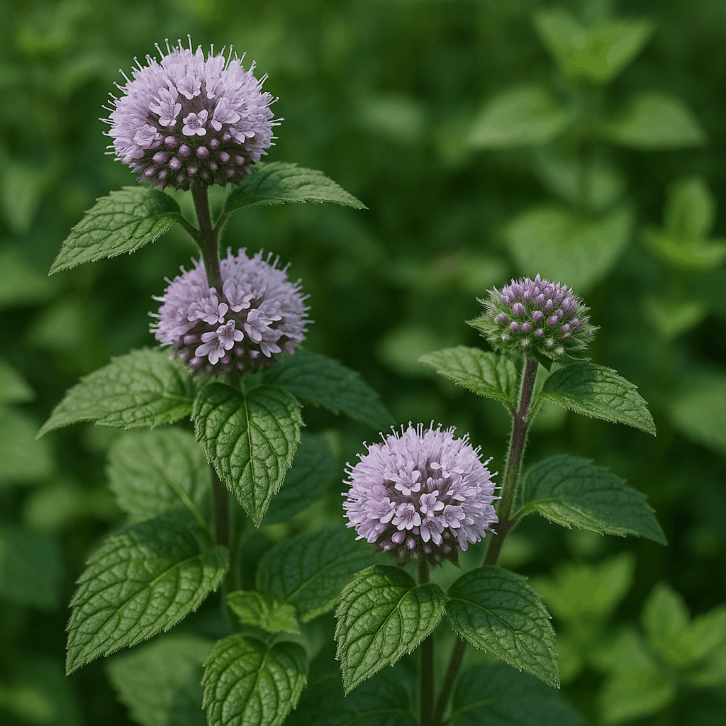 Mentha aquatica Water Mint planting seeds for growing a perennial mint herb.