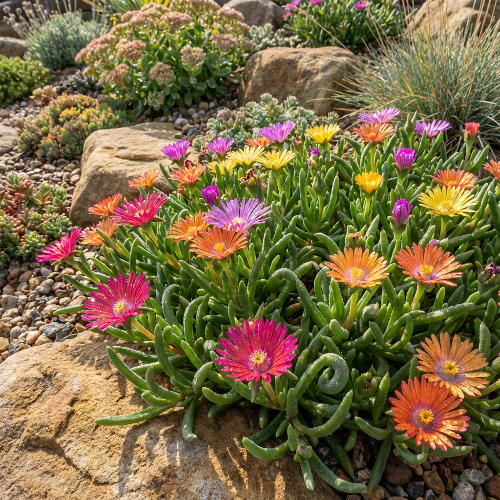 Mixed Ice Plant – Hardy Wildflower Garden Seeds