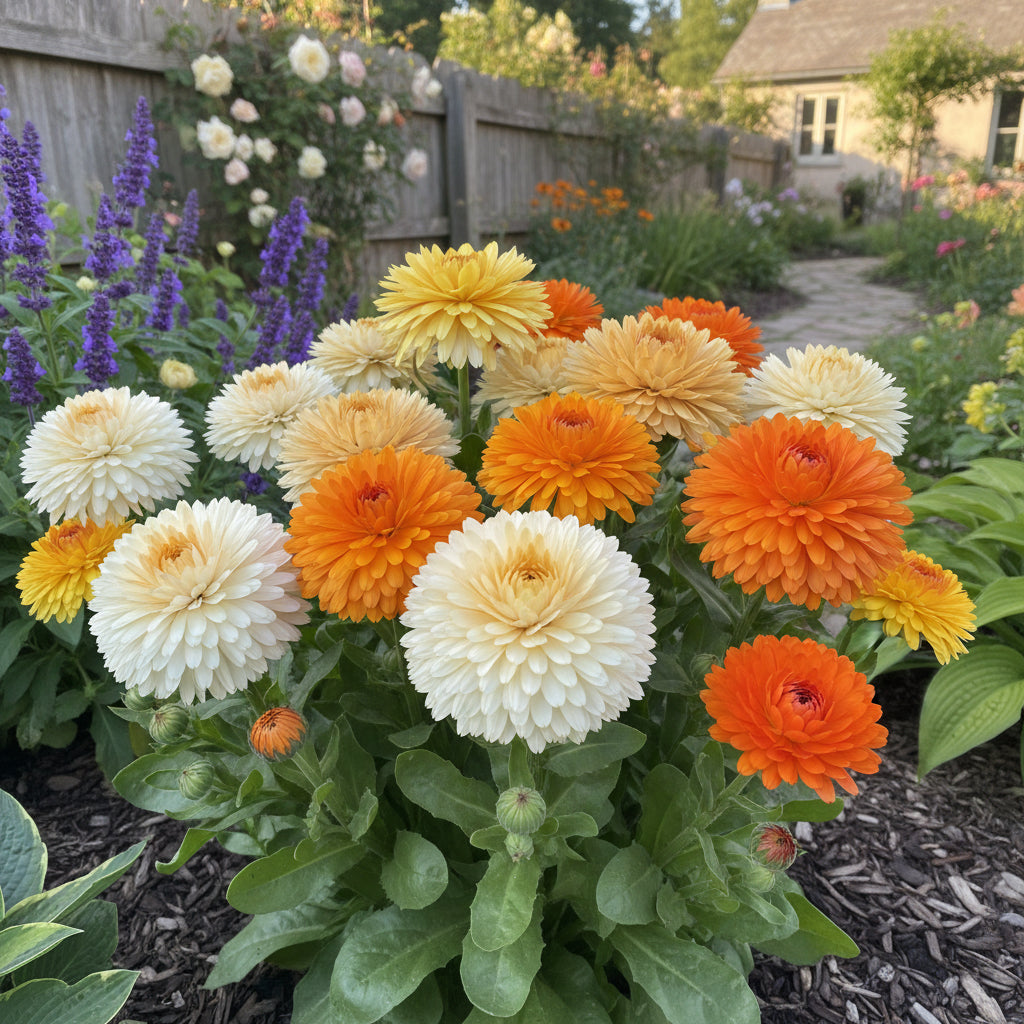 Pacific Beauty Mixed Calendula – Colorful Wildflower Garden Seeds