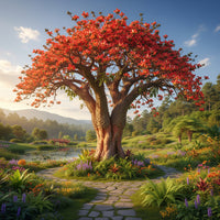 Red Silk Floss Bombax Ceiba – Flowering Tree Garden Seeds