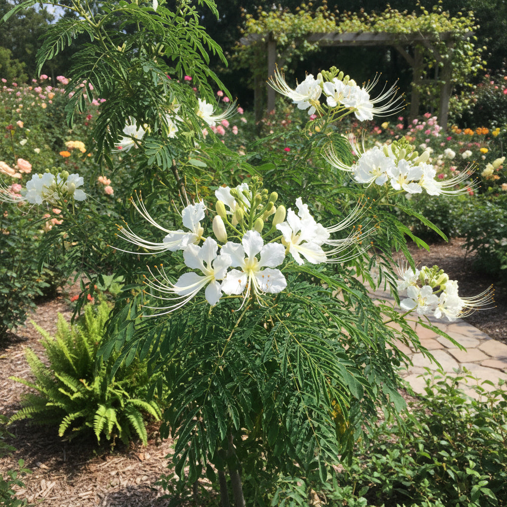 Caesalpinia Pulcherrima White – Ornamental Shrub Tree Seeds