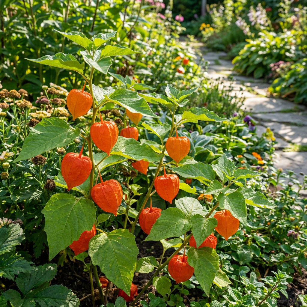 Chinese Lantern Physalis Alkekengi – Ornamental Garden Flower Seeds