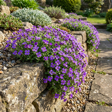 Purple Rockcress Aubrieta – Colorful Wildflower Garden Seeds