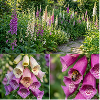 Mixed Foxglove Digitalis – Colorful Wildflower Garden Seeds