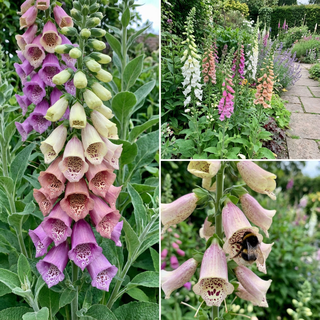 Mixed Foxglove Digitalis – Colorful Wildflower Garden Seeds