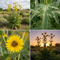 Compass Plant Silphium Lacinatum – Hardy Wildflower Garden Seeds