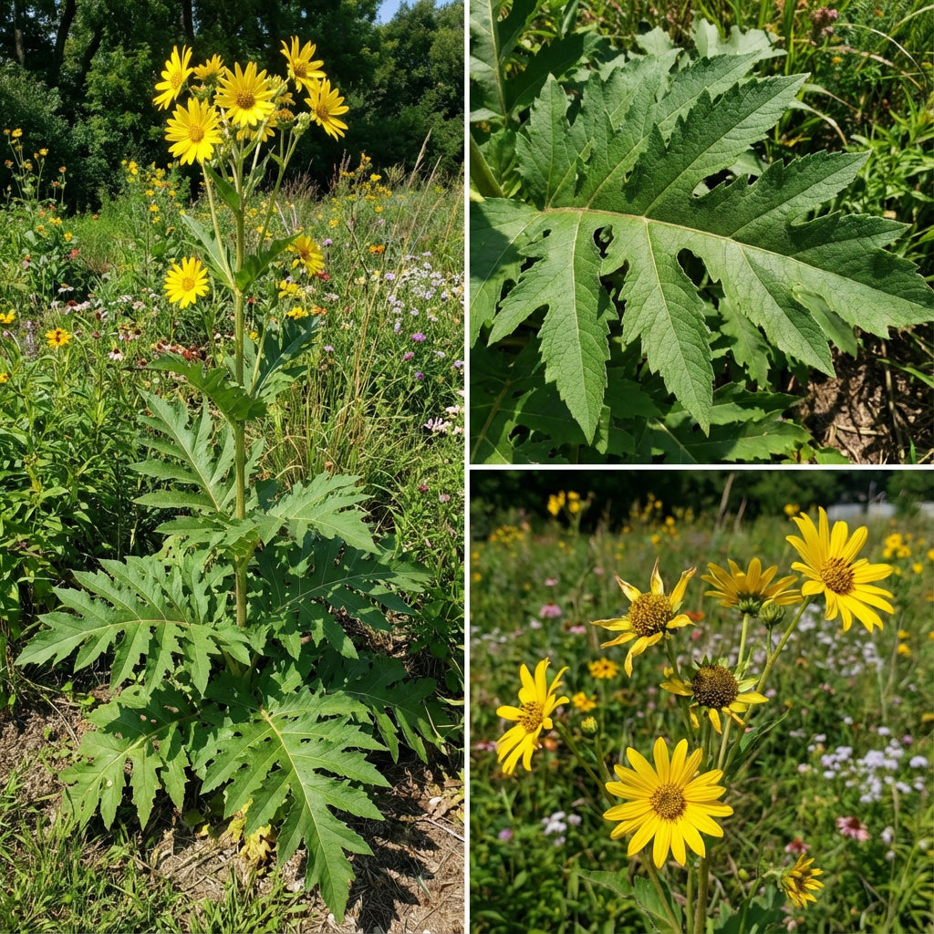 Compass Plant Silphium Lacinatum – Hardy Wildflower Garden Seeds