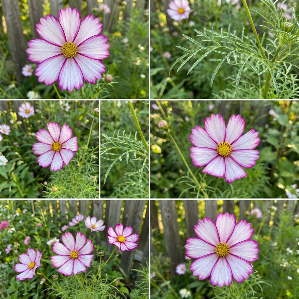Candystripe Cosmos – Colorful Wildflower Garden Seeds