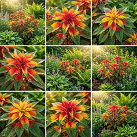 Amaranthus Perfecta Tricolor – Ornamental Garden Flower Seeds