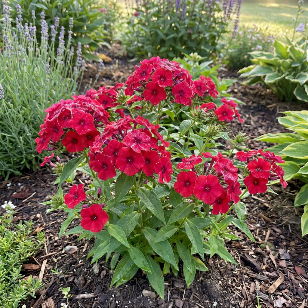 Red Drummond Phlox – Colorful Wildflower Garden Seeds