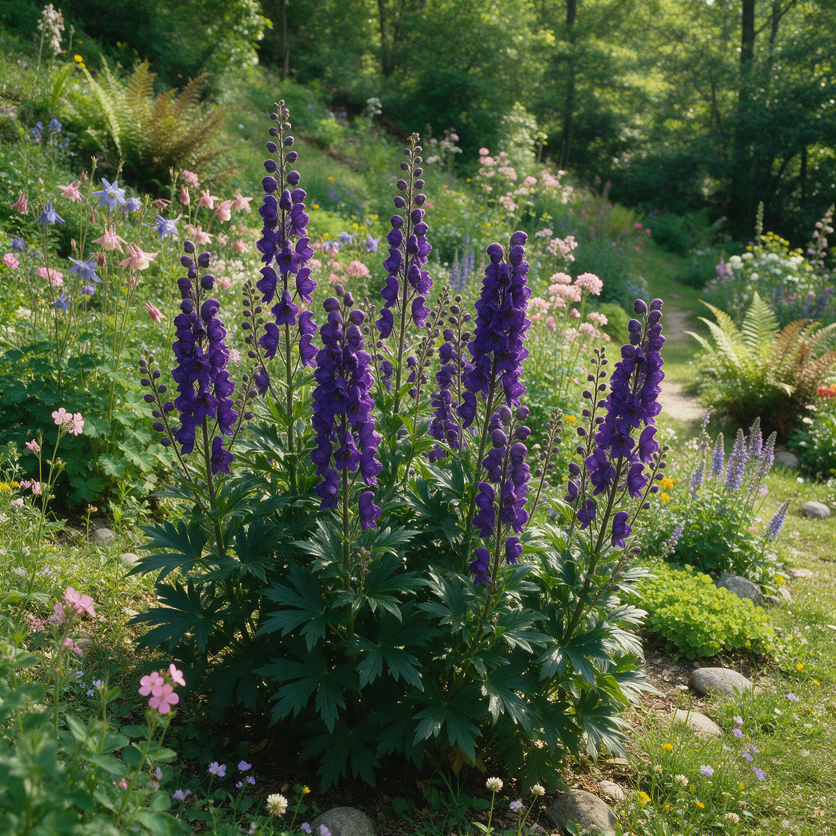 Aconitum napellus Aconite Monkshood Flower Seeds