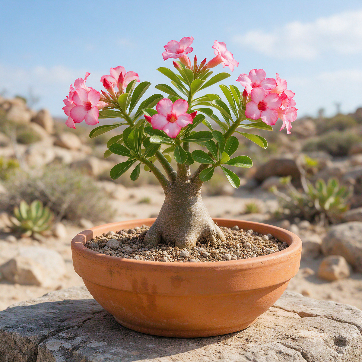Desert Rose Plant (Adenium obesum) Seeds