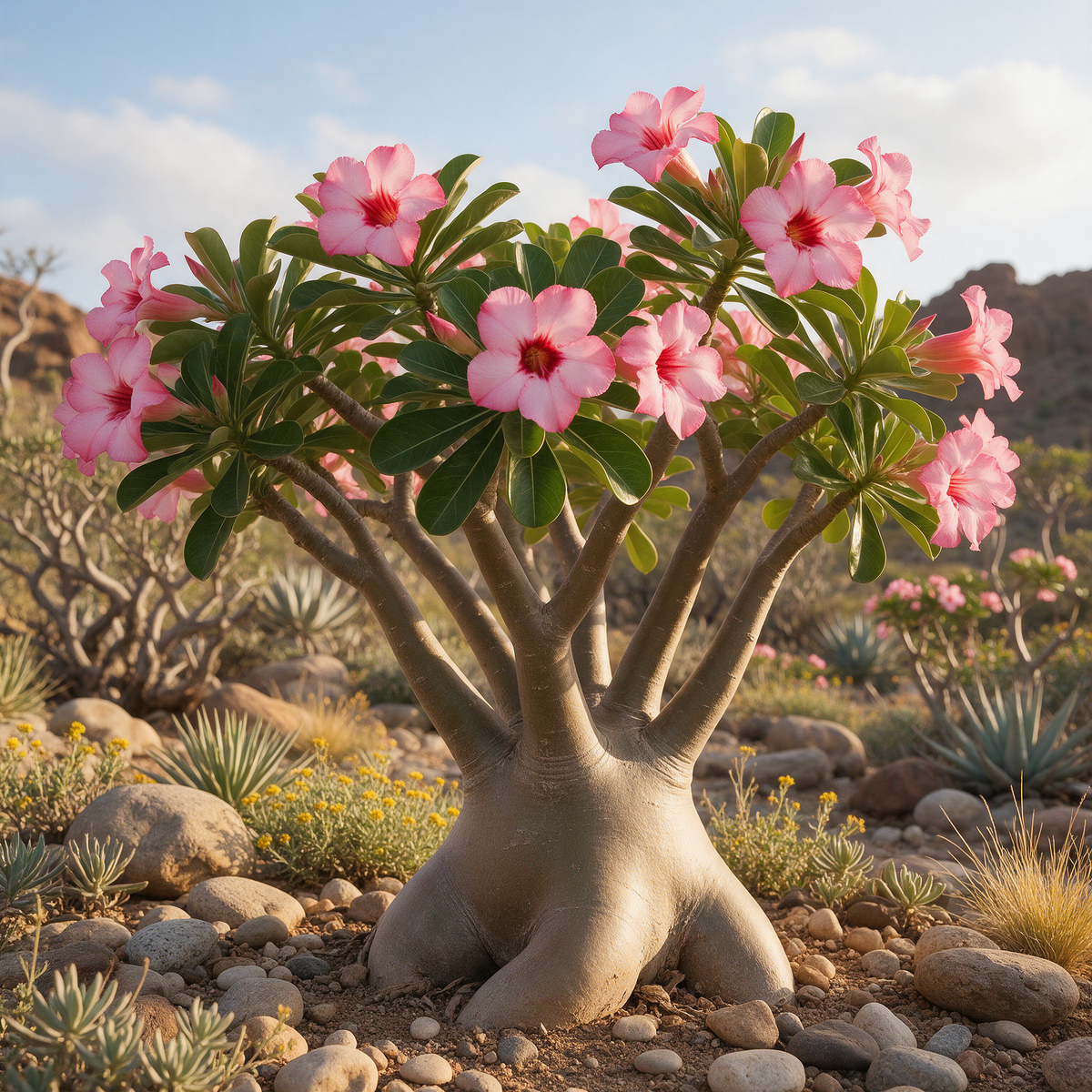 Adenium obesum Desert Rose seeds for ornamental gardening