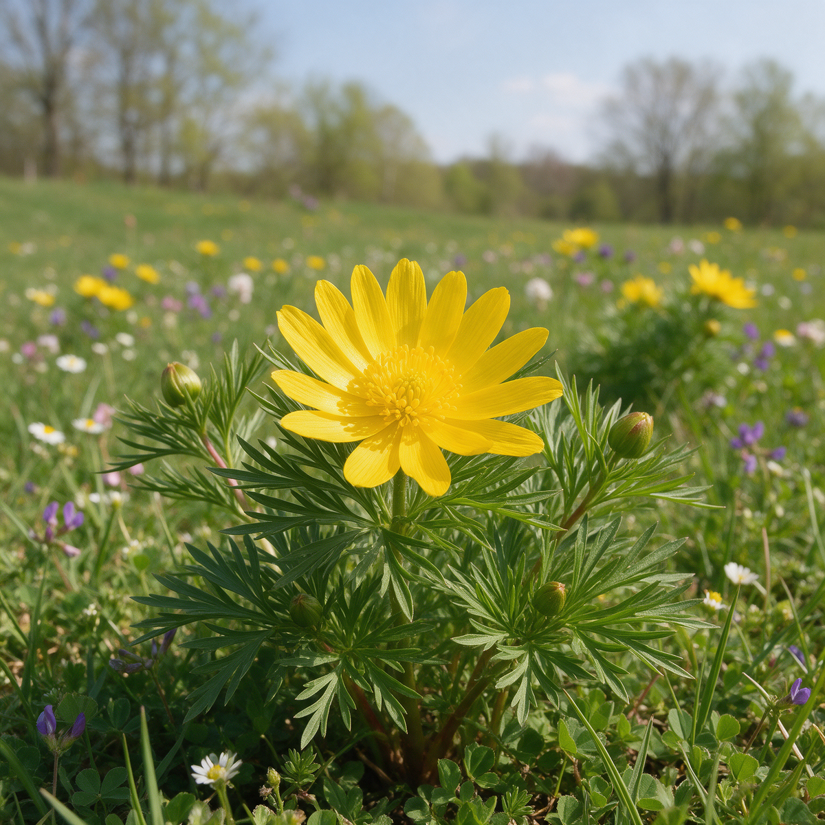 Spring Adonis Adonis vernalis Garden Plant Seeds