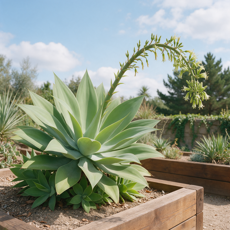 Swan’s Neck Agave (Agave attenuata) garden plant seeds