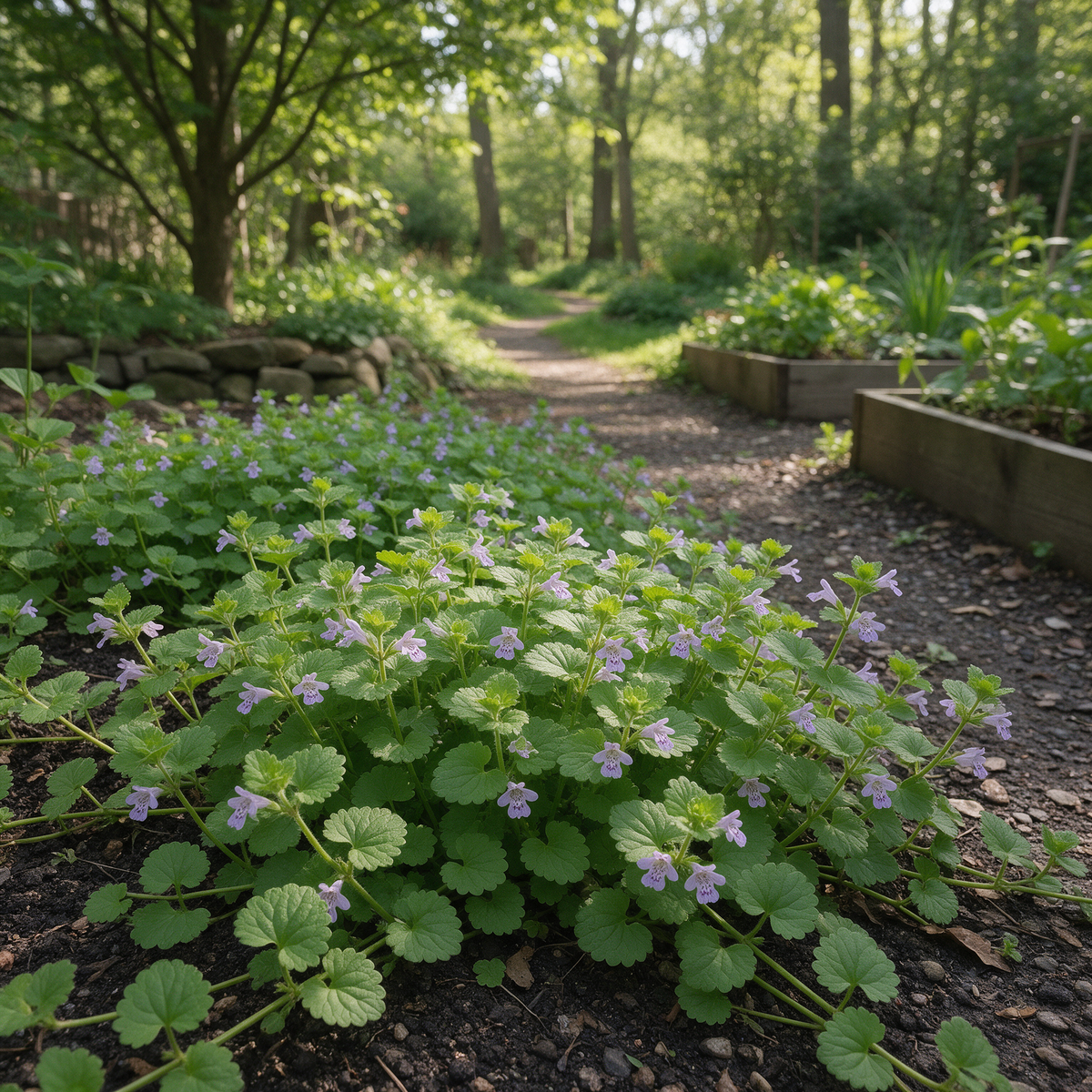 Alehoof Glechoma hederacea herb plant seeds