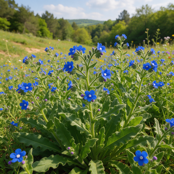 Undulate Anchusa Anchusa undulata flowering plant for natural gardens