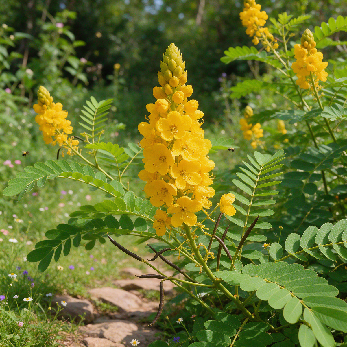 Candle Bush Senna alata Ornamental Plant Seeds