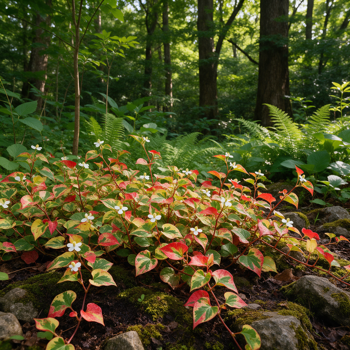 Chameleon Plant Houttuynia cordata heart-shaped foliage