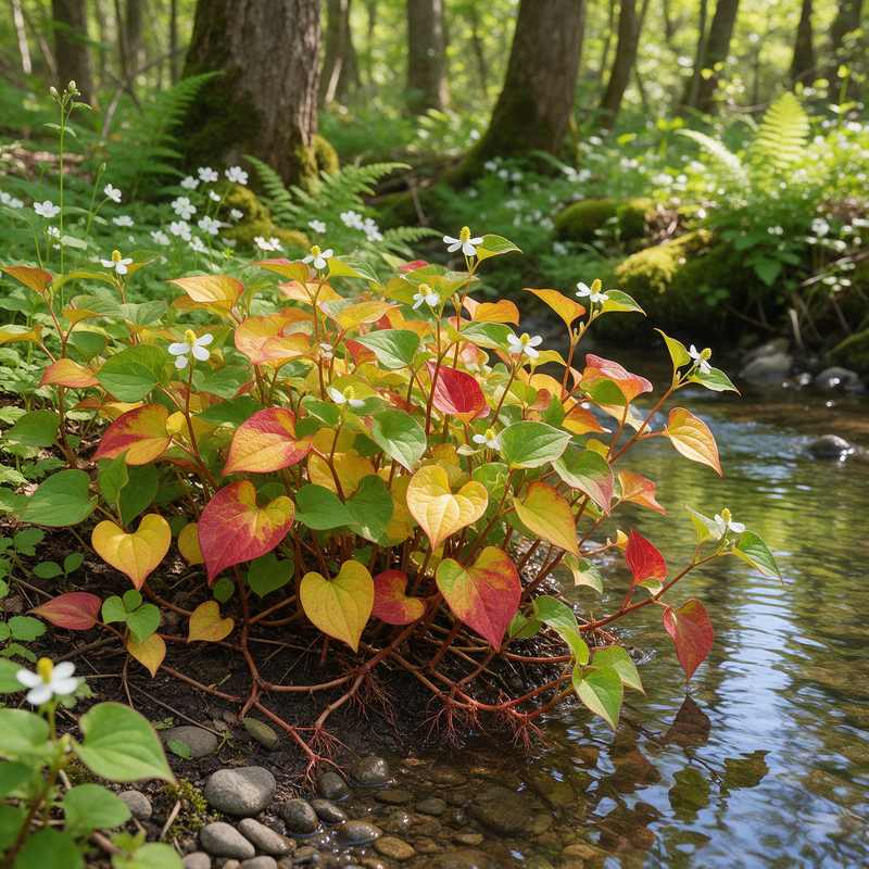 Chameleon Plant Houttuynia cordata plant seeds