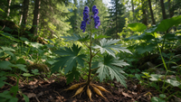 1. Chinese Aconite botanical seeds for perennial plant cultivation