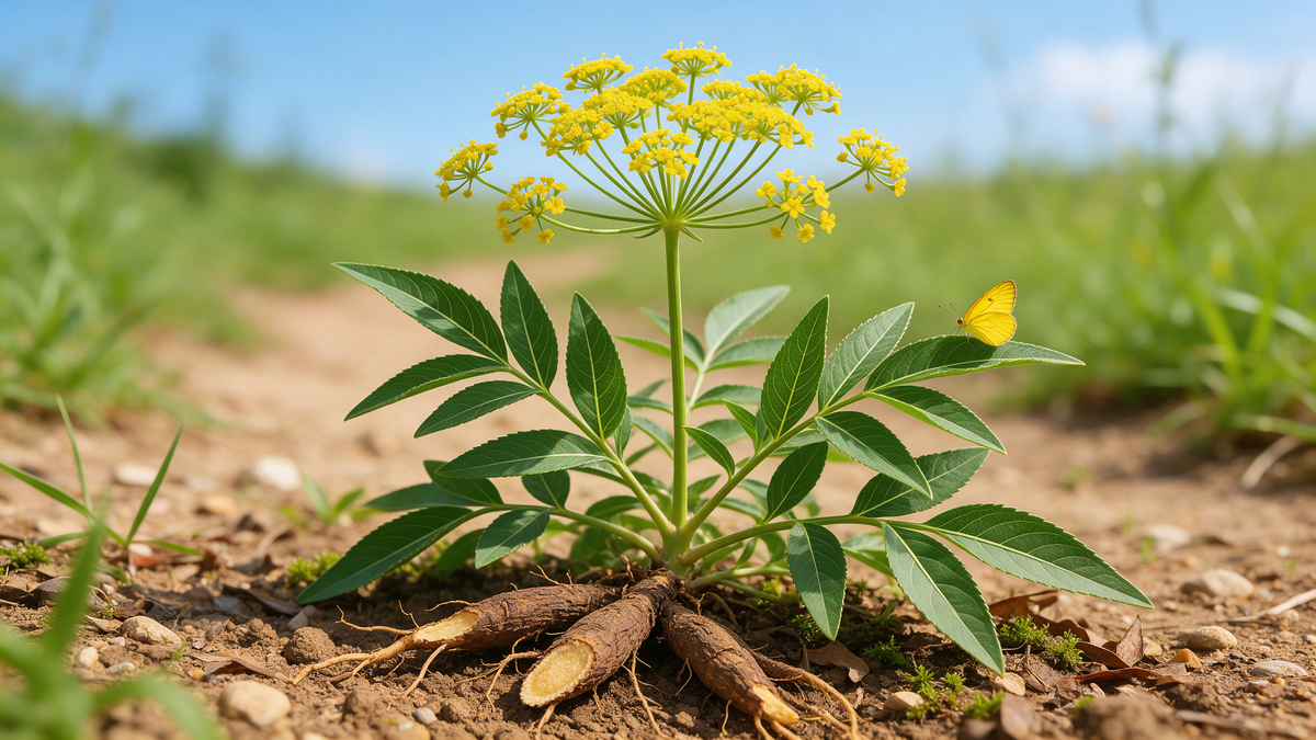 Bei-chai-hu Bupleurum chinense botanical plant seeds