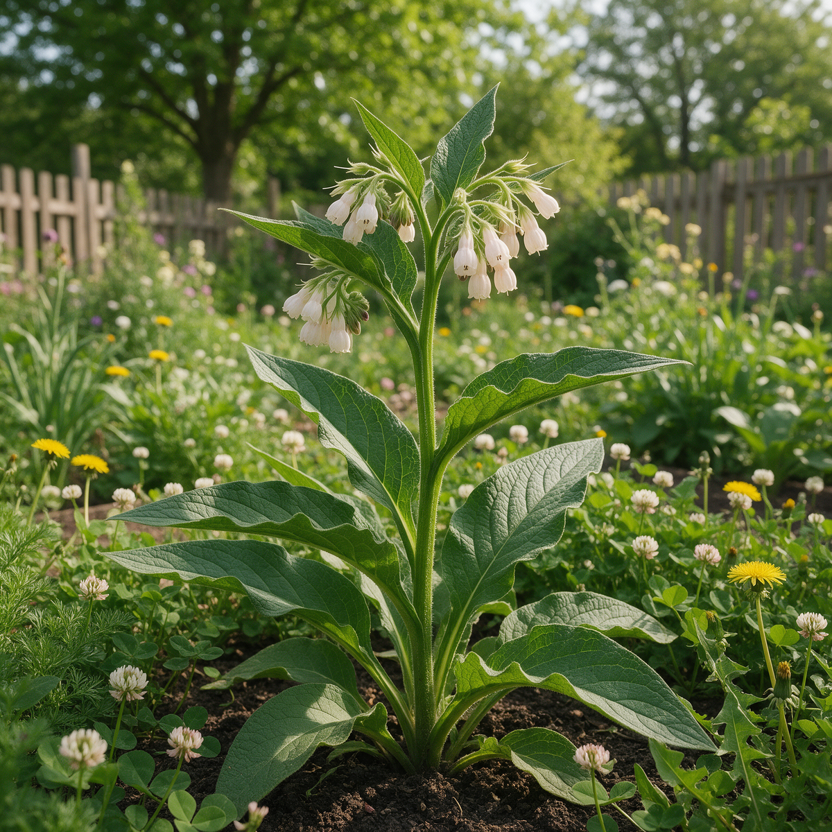 Symphytum officinale var. patens perennial comfrey seeds for outdoor garden planting