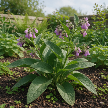 True Comfrey plant seeds Symphytum officinale var. patens for herb gardens