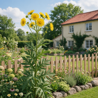 Silphium laciniatum perennial wildflower for prairie gardens and naturalistic landscapes