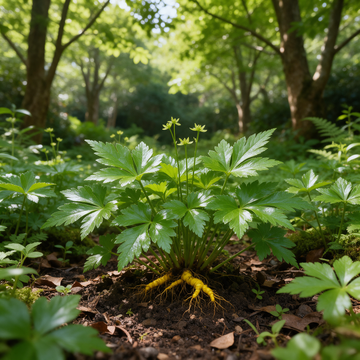 Coptis chinensis herb garden plant seeds for cultivation