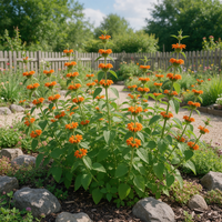 Cordao Klip Dagga flowering plant with upright stems and textured green foliage