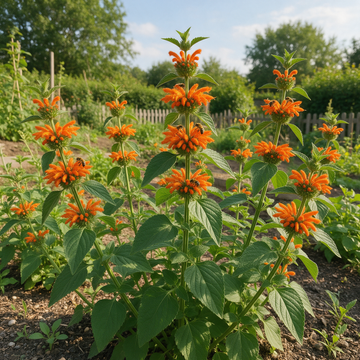Cordao Klip Dagga Leonotis nepetifolia flower seeds for ornamental garden planting