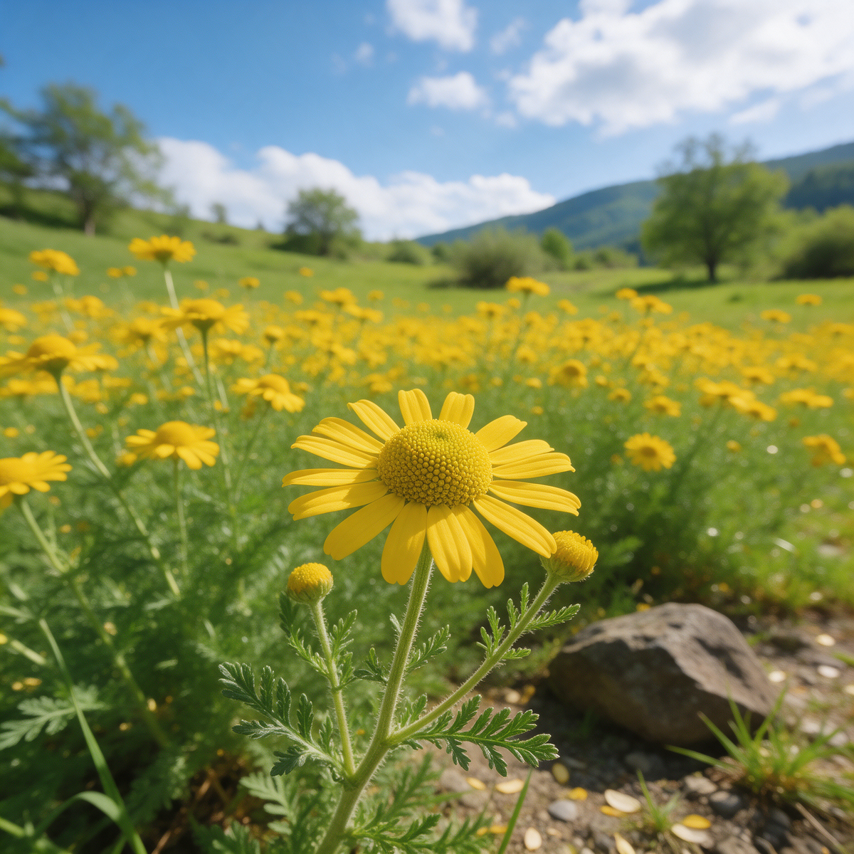 Anthemis tinctoria Dyer’s Chamomile Flowering Plant Seeds