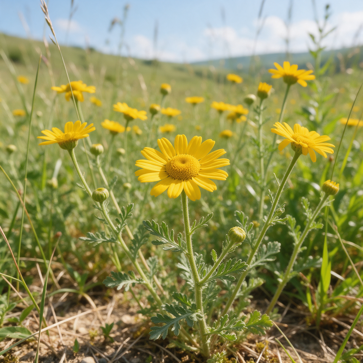 Anthemis tinctoria Dyer's Chamomile garden seeds