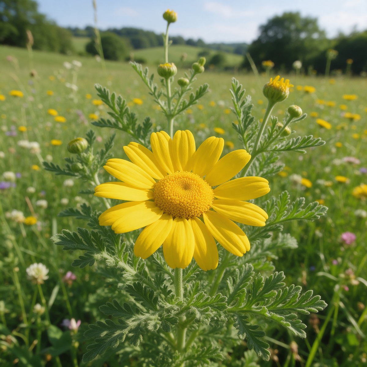 Dyer's Chamomile Anthemis tinctoria flower seeds