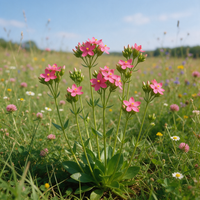 European Centaury Centaurium erythraea plant seeds