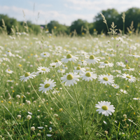 Matricaria recutita German Chamomile plant for herb gardens and cottage-style flower beds.