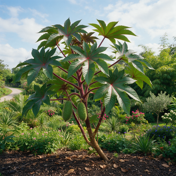 Giant Castor Ricinus communis zanzibariensis Seeds
