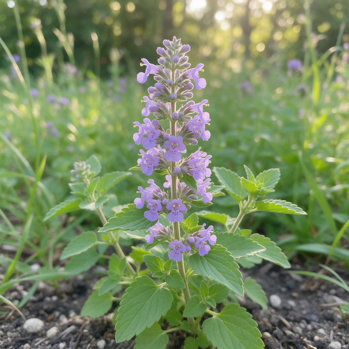 Japanese Catnip fine foliage garden plant