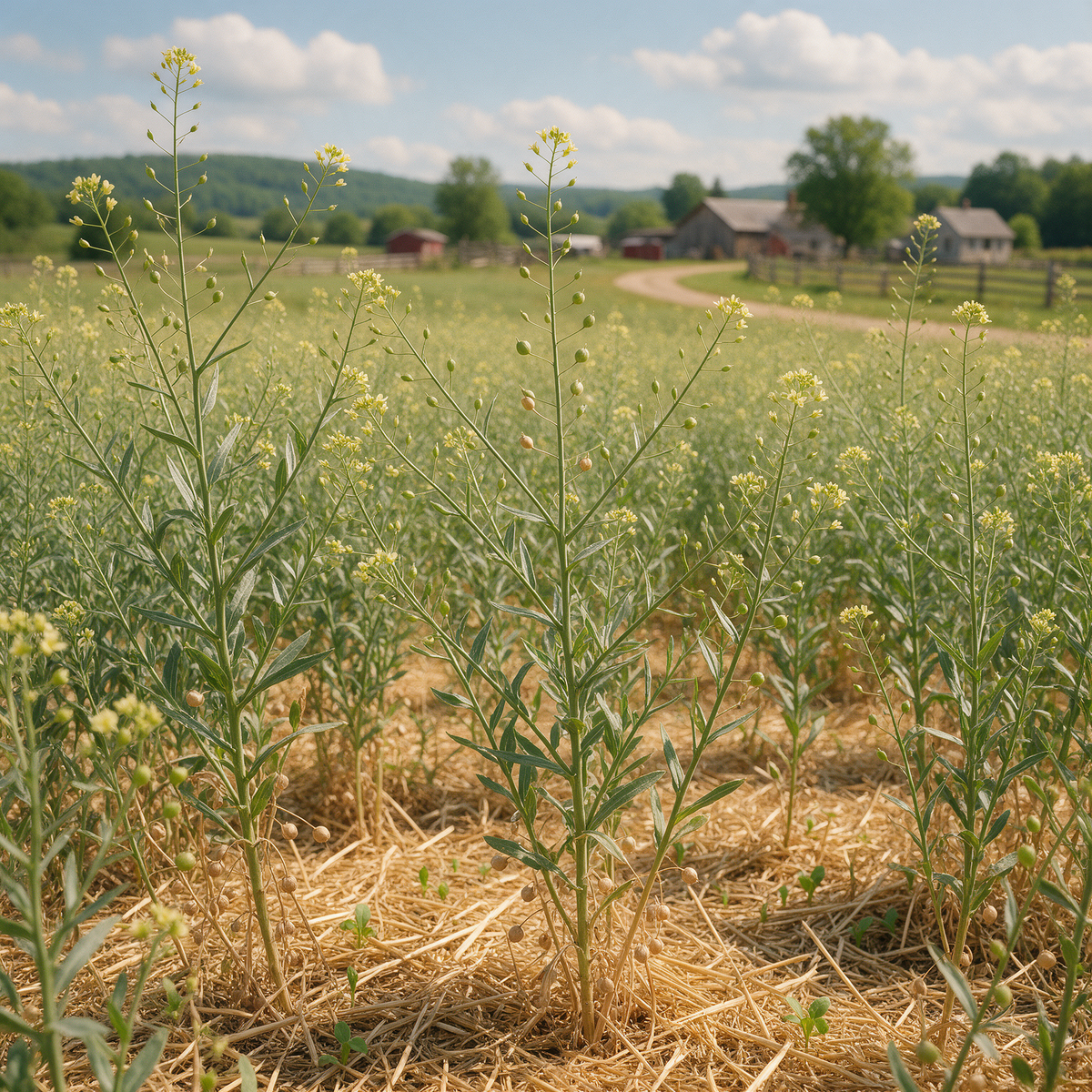 Organic Camelina Camelina sativa Planting Seeds