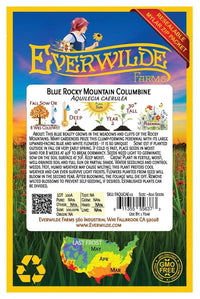 Blue Rocky Mountain Columbine – Hardy Wildflower Seeds