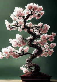 Pink Cherry Blossom Bonsai – Sakura Tree Flower Seeds