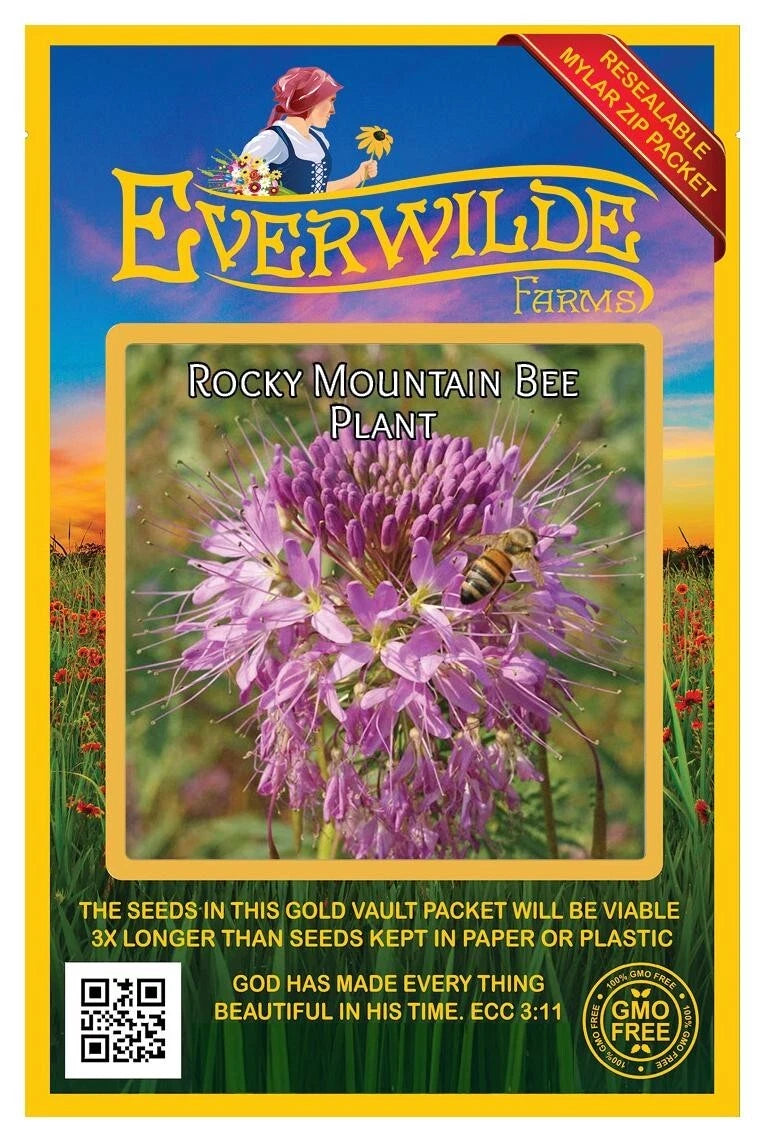 Rocky Mountain Bee Plant Pollinator Friendly Wildflower Seeds