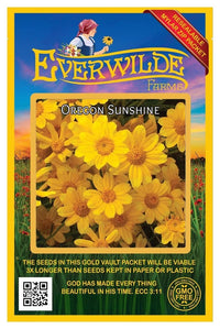 Oregon Sunshine Bright Wildflower Garden Seeds